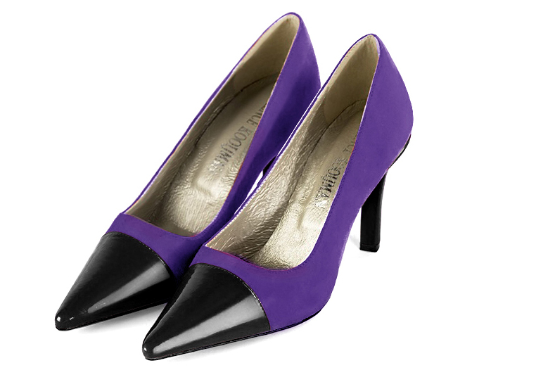 Escarpin violet outlet mariage